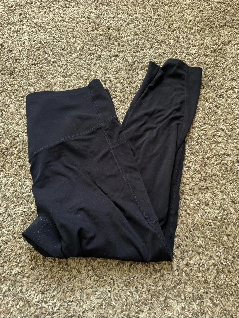HALARA Black High-Waist Leggings with pockets - Picture 1 of 3